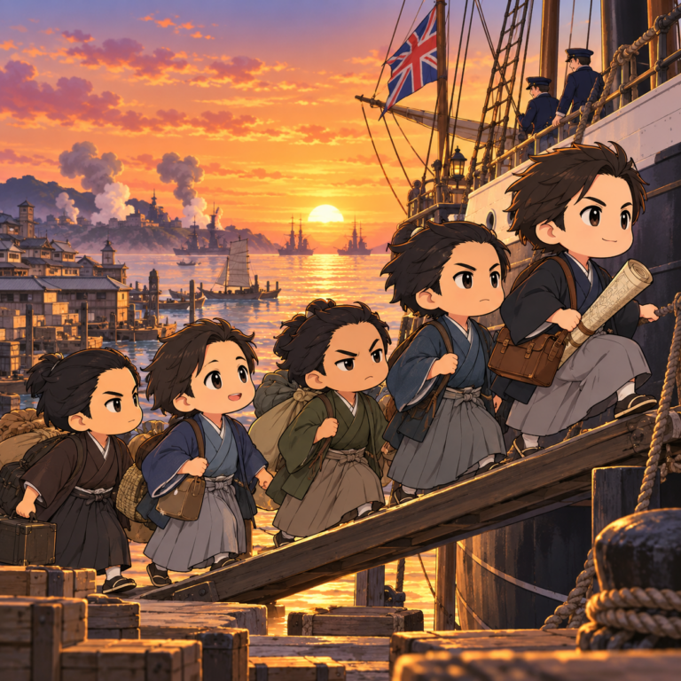 砲撃の2日後にイギリスへのイラスト