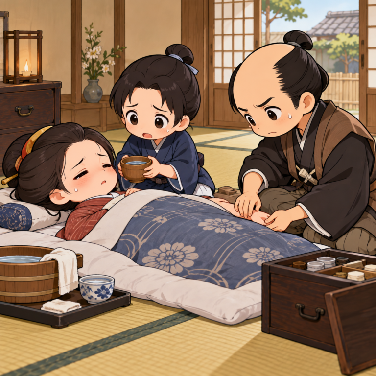 コレラの呼び名はコロリのイラスト