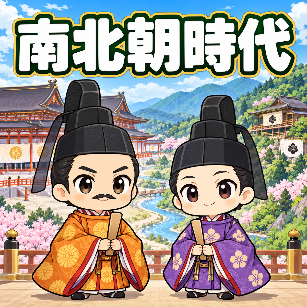 南北朝時代の雑学のアイキャッチ画像