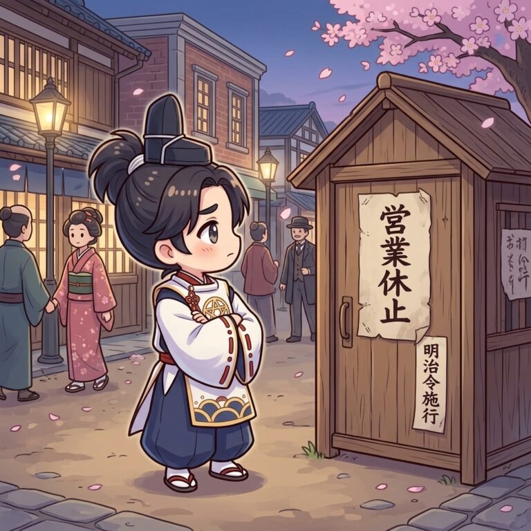 明治の禁令で一夜にして失業