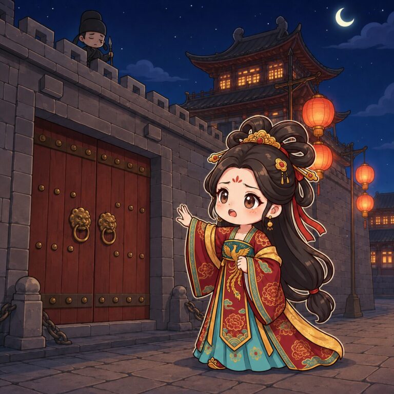 夜の長安は静まり返っていた