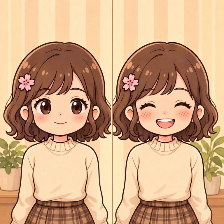 目尻に出る本物の笑顔