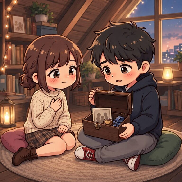 悩みや過去を打ち明けてくれる