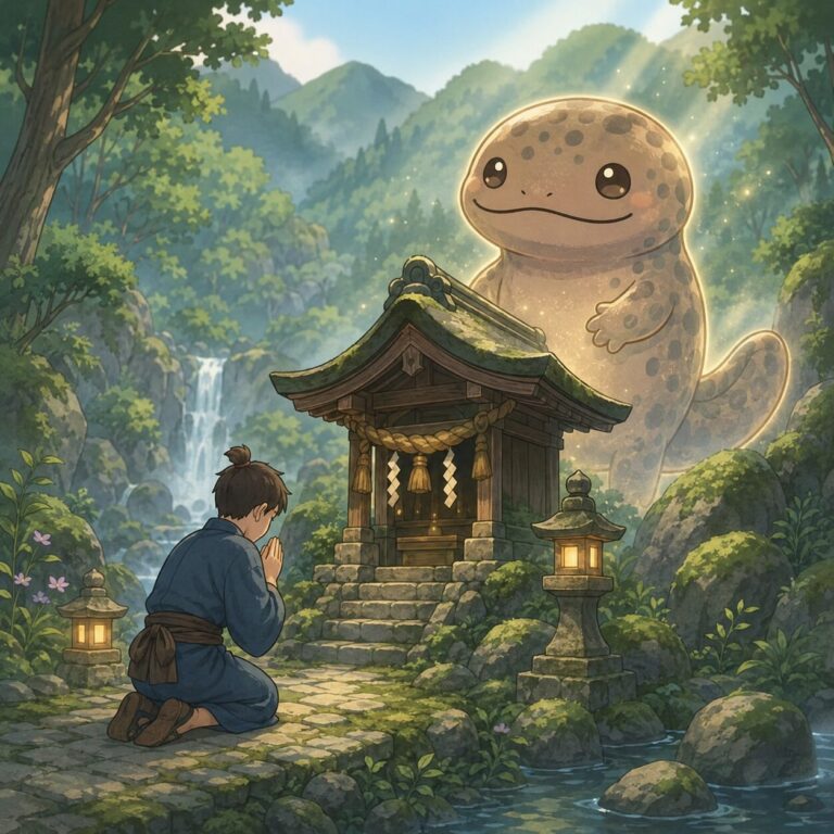 岡山に残るはんざき大明神の伝説