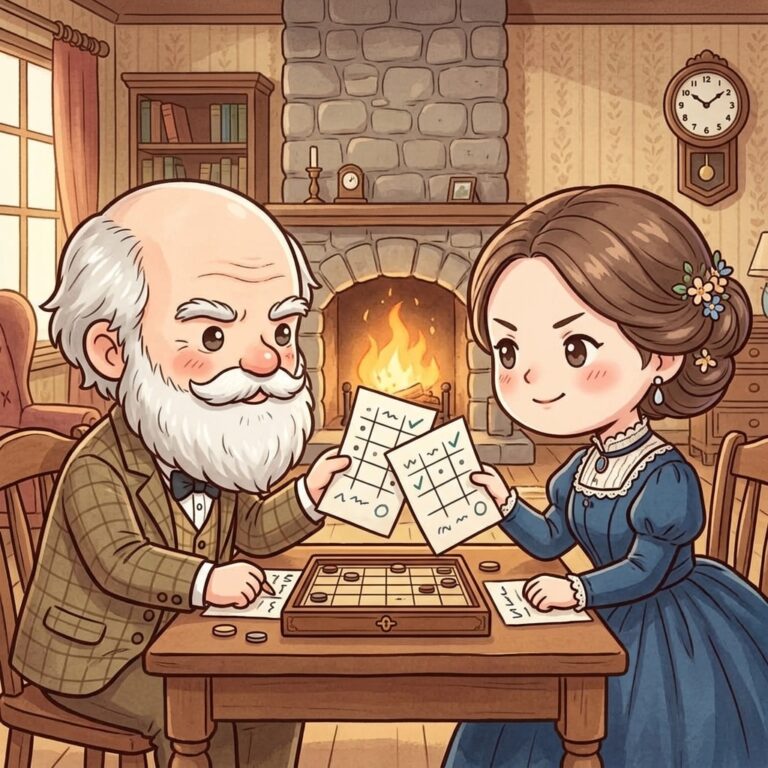 9. 妻との対戦を几帳面に記録していた