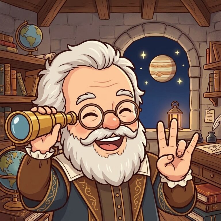 木星の四つの衛星発見