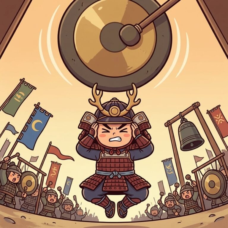 集団戦法が武士を圧倒