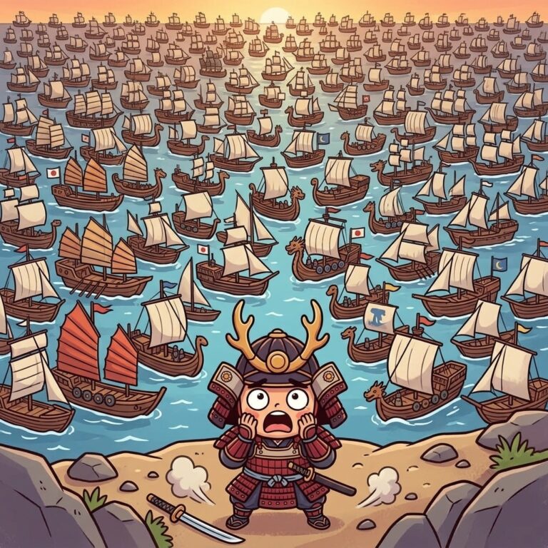 史上最大14万の大艦隊