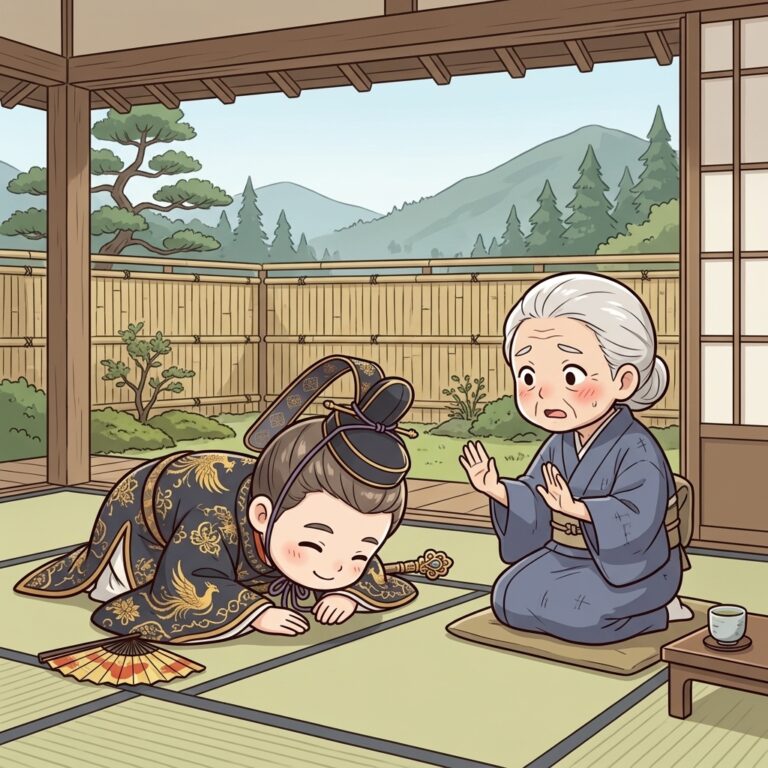 3. 老いた遊女に弟子入り