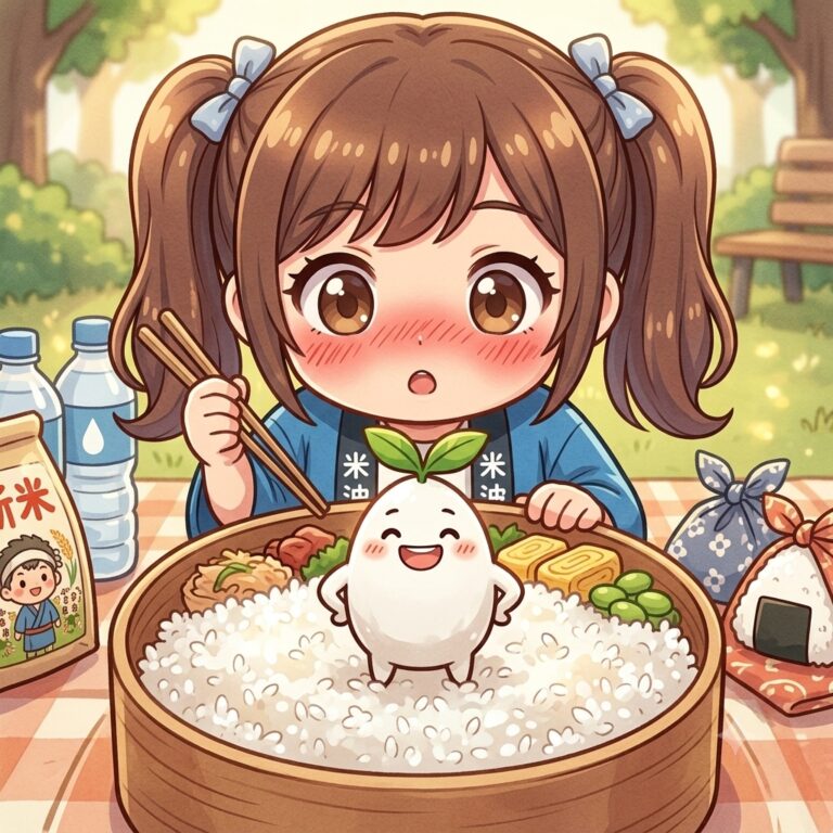 冷めてもおいしいお米の秘密