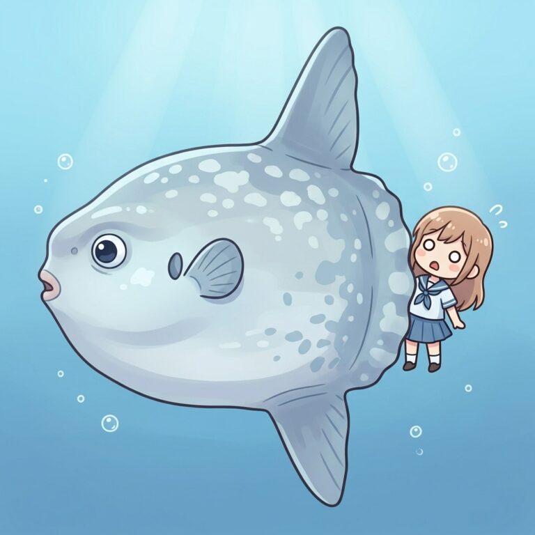 尾びれがない体のつくり