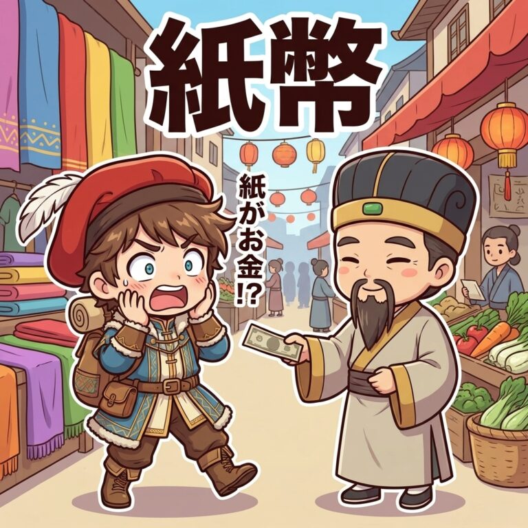 紙切れがお金!中国の紙幣に仰天