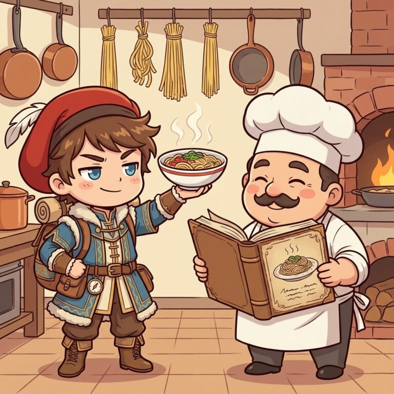 パスタ伝来の話は後世の作り話