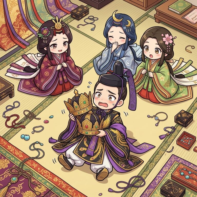 3人の娘が同時に后となった