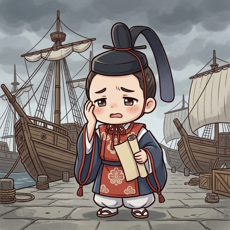自ら止めた唐への使い