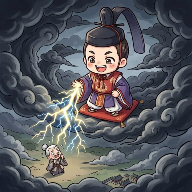 清涼殿を襲った突然の落雷