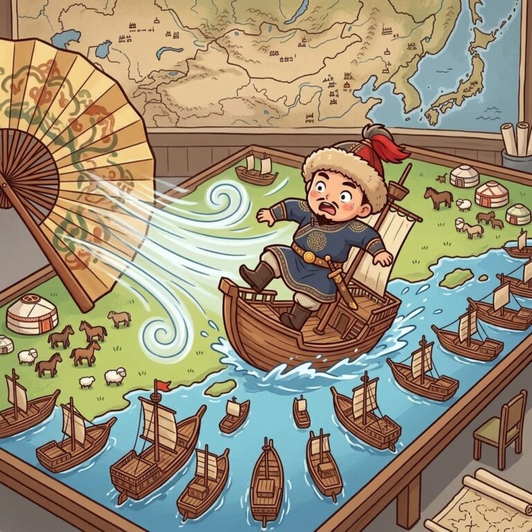 神風が退けたモンゴル軍