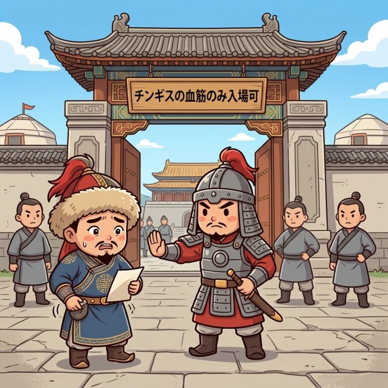 血筋だけが君主になれる