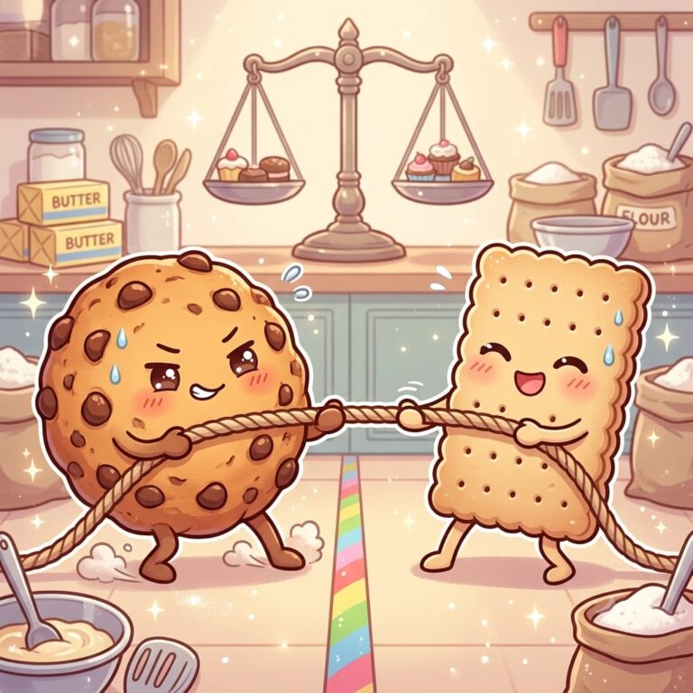 クッキーとビスケットの境界線