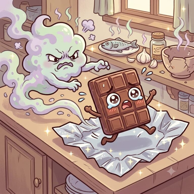 チョコが銀紙で包まれる理由