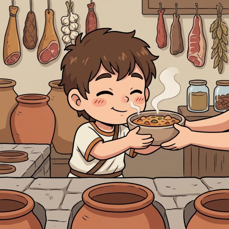 古代のファストフード店