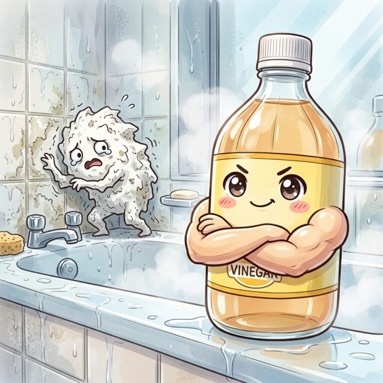 酢は水回りにうれしい天然素材