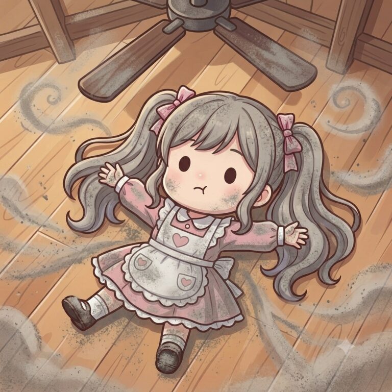 掃除は上から下へ進めよう
