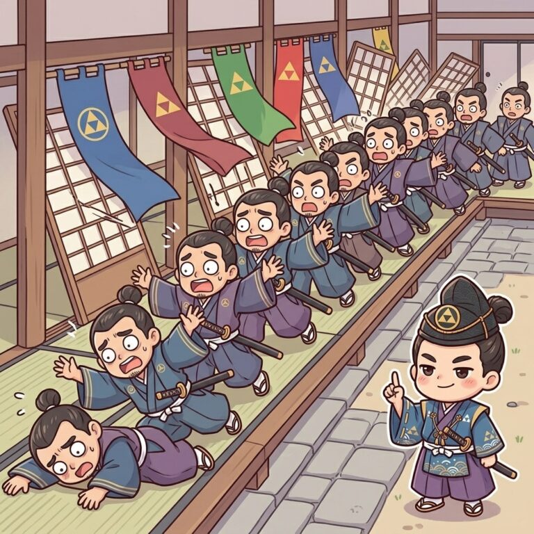 二月騒動で一掃