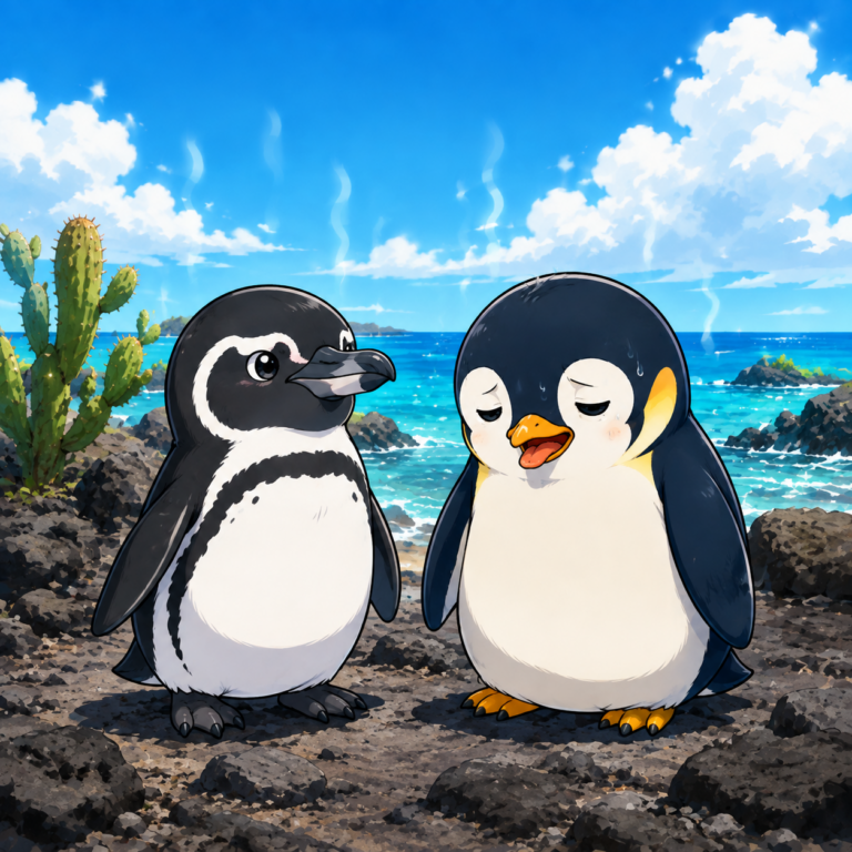南極以外にも広く暮らす