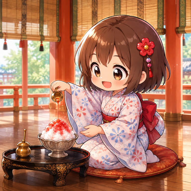 平安貴族が味わった削り氷