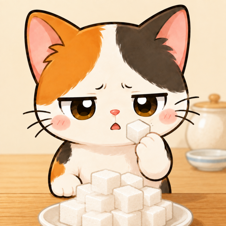 砂糖の甘さがわからない