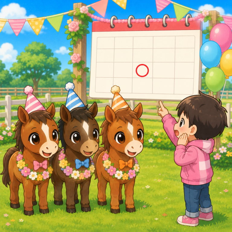 競走馬の誕生日は全馬同じ日
