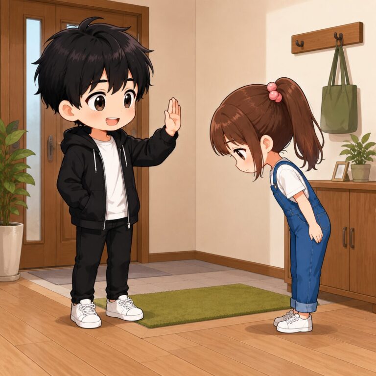 言葉づかいが急に丁寧に