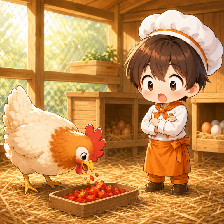 黄身の色を決めるもの