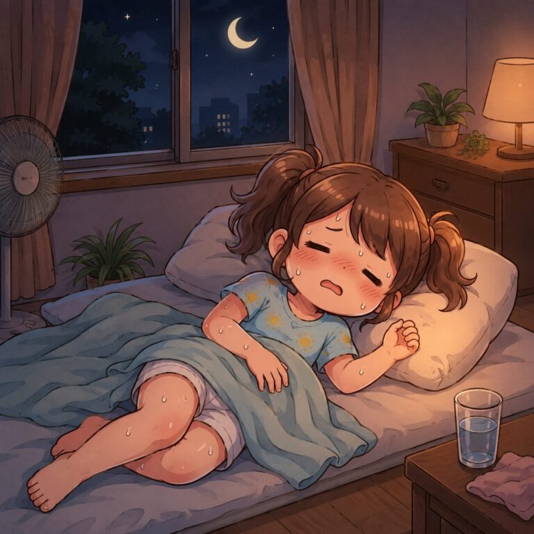 夜間や就寝中にも起こる