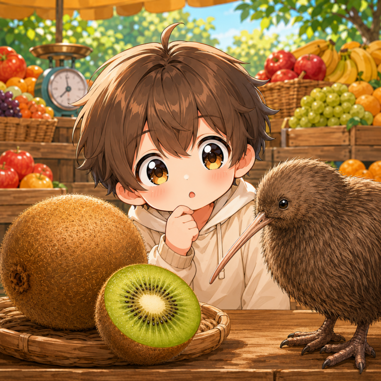 キウイの名前は鳥から