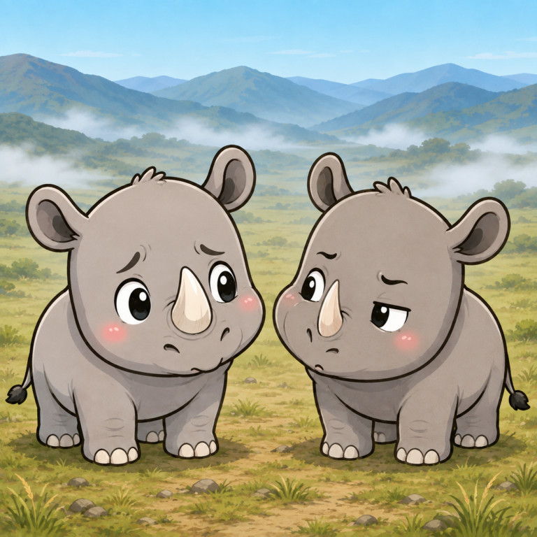シロサイが白くない謎
