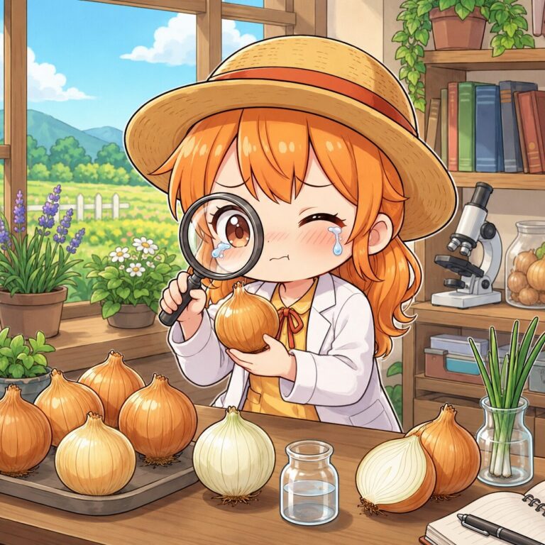 泣かない玉ねぎができるまで