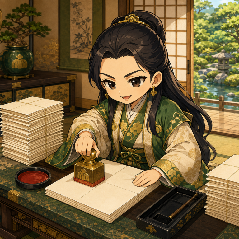 自ら印判を押した女大名