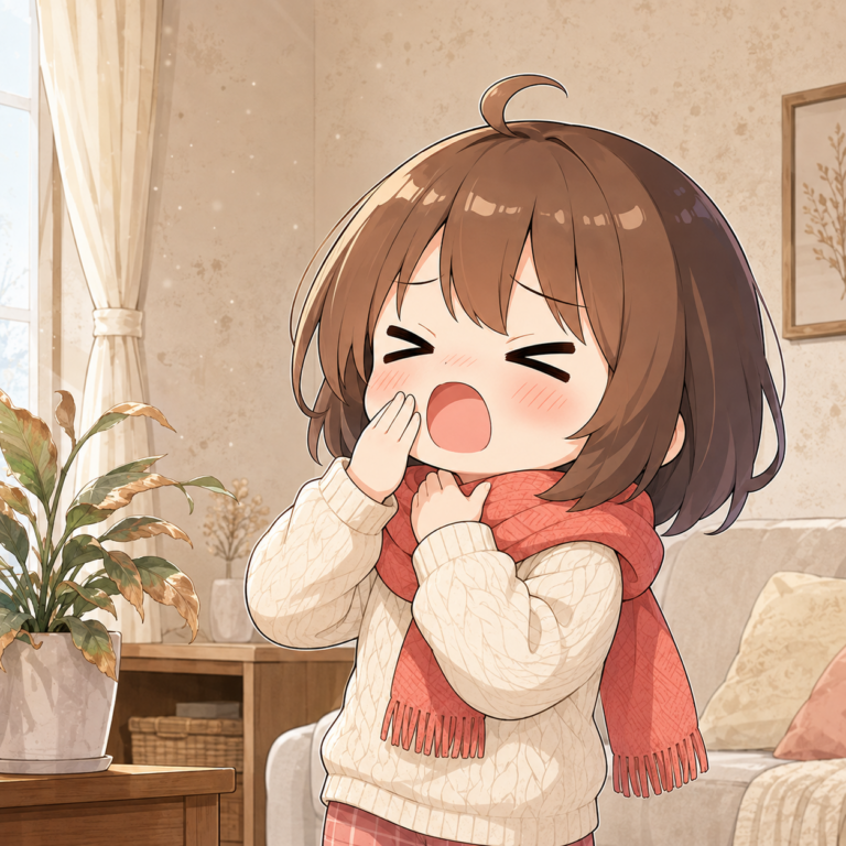 乾燥は風邪をひきやすくする