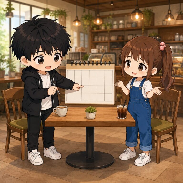 予定の話が具体化しない