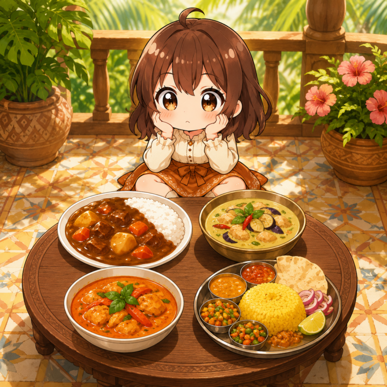 国が変わればカレーも別物