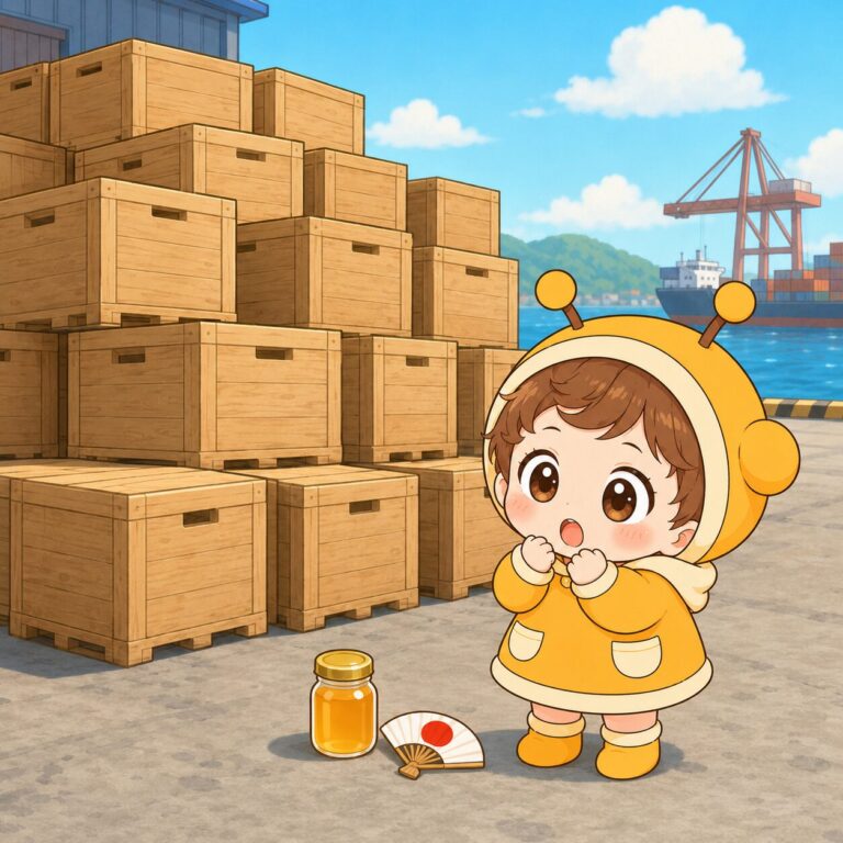 国産はちみつは全体の1割