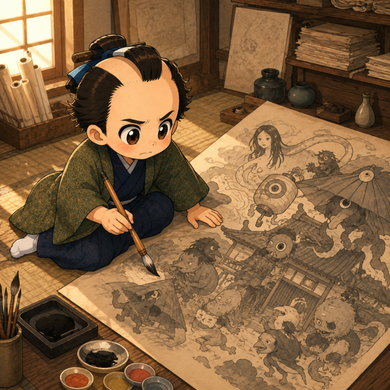 国芳の妖怪絵が風刺と読まれた