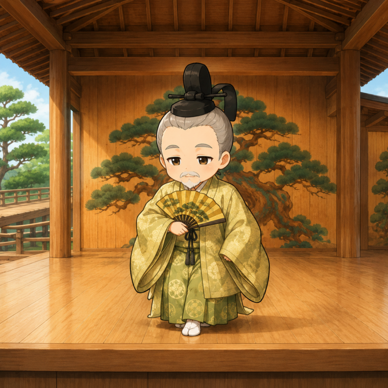 大大名も能を舞わされた