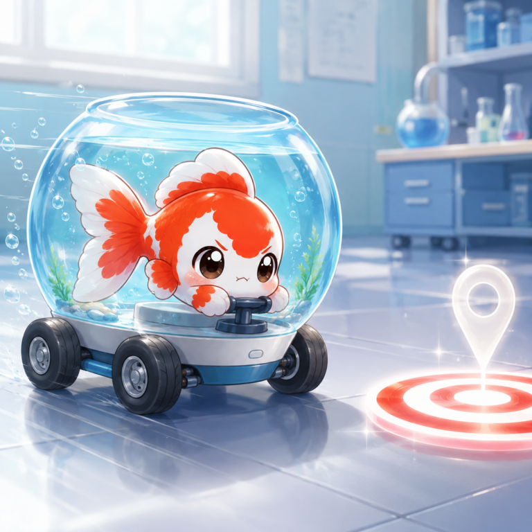 車を運転できる金魚