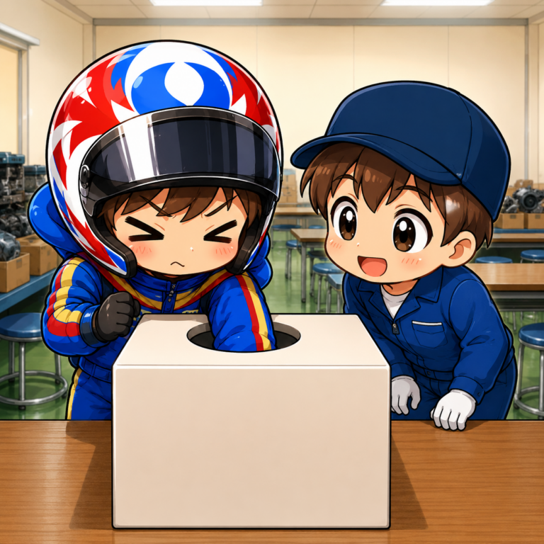 モーターは抽選で決まる