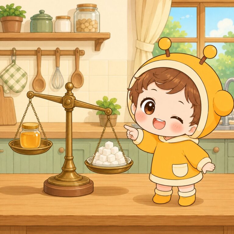 砂糖よりカロリーは低い