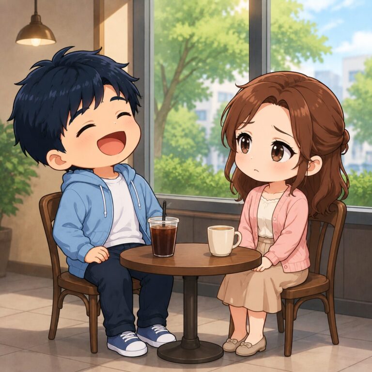 笑ってくれても分からない
