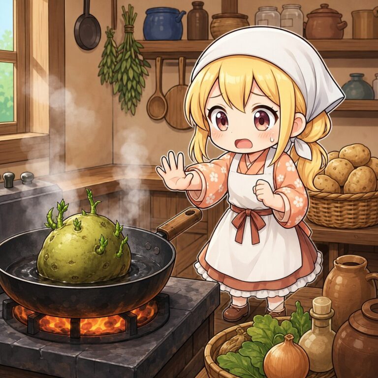 じゃがいもの毒は熱に強い